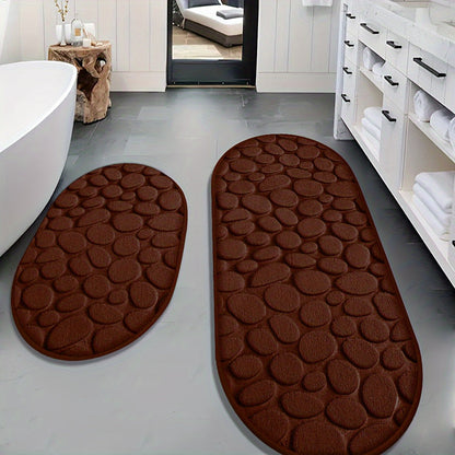 Anti-slip Badmatta Set - För Säkerhet och Komfort