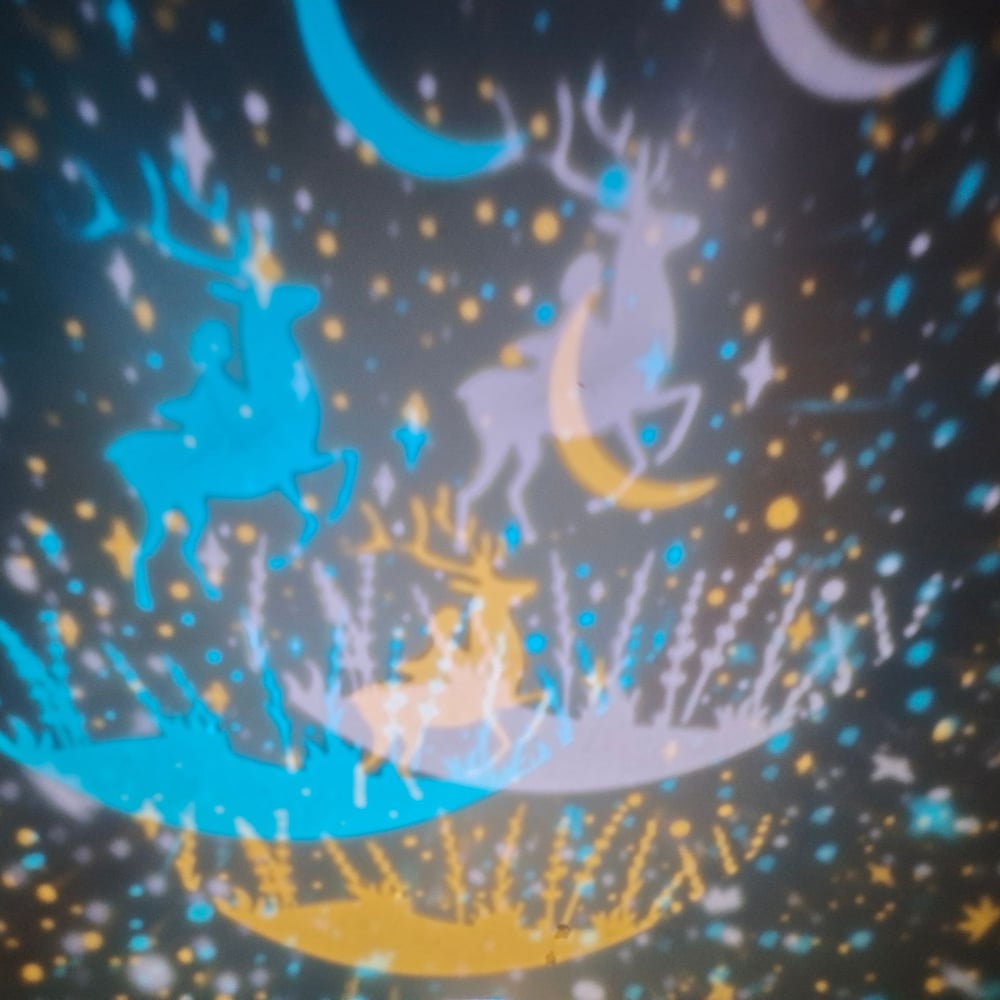 LunaBeam – Lugnande LED-projektor med natthimmel | 1+1 Gratis