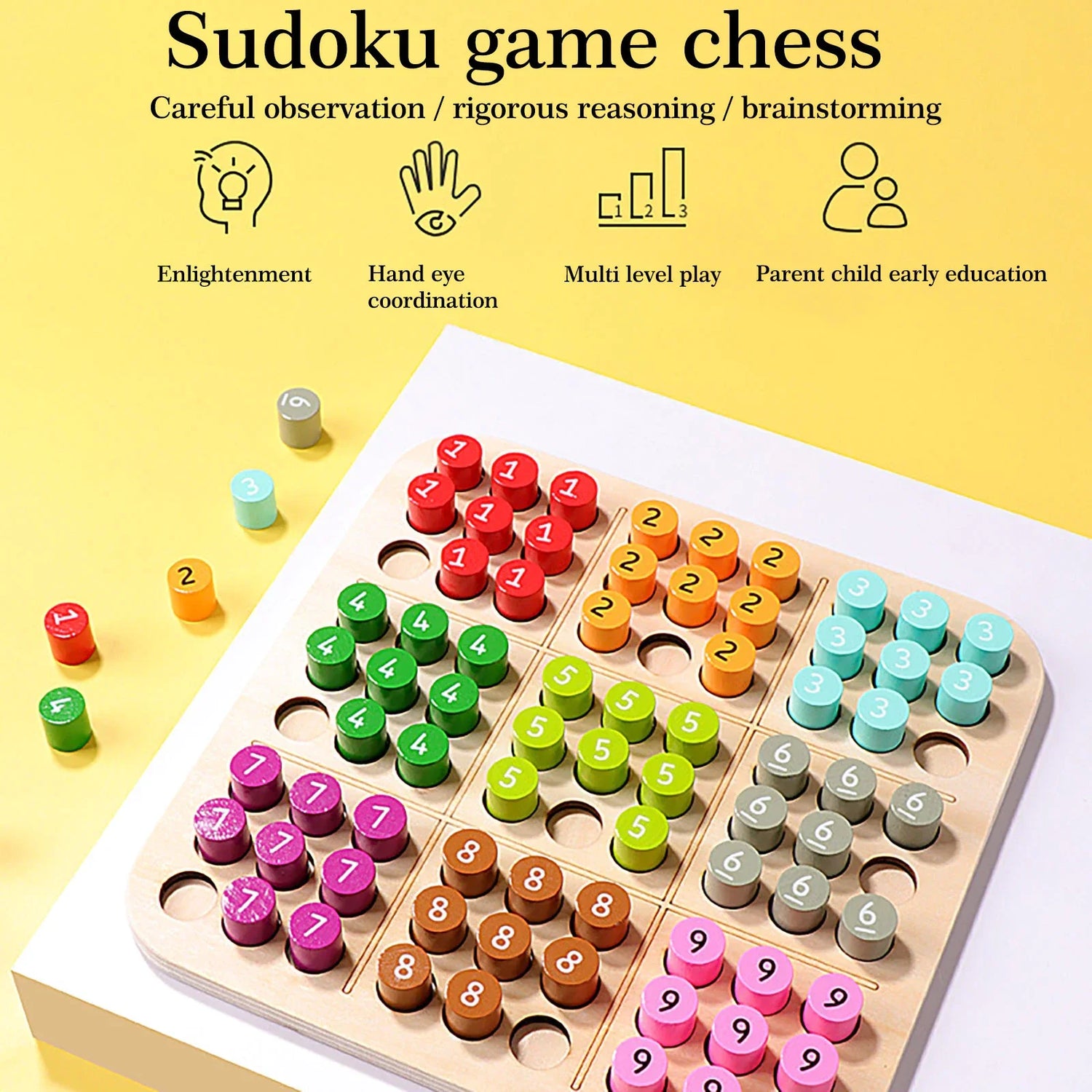 3D trä-sudoku - timmar av roligt och utveckling