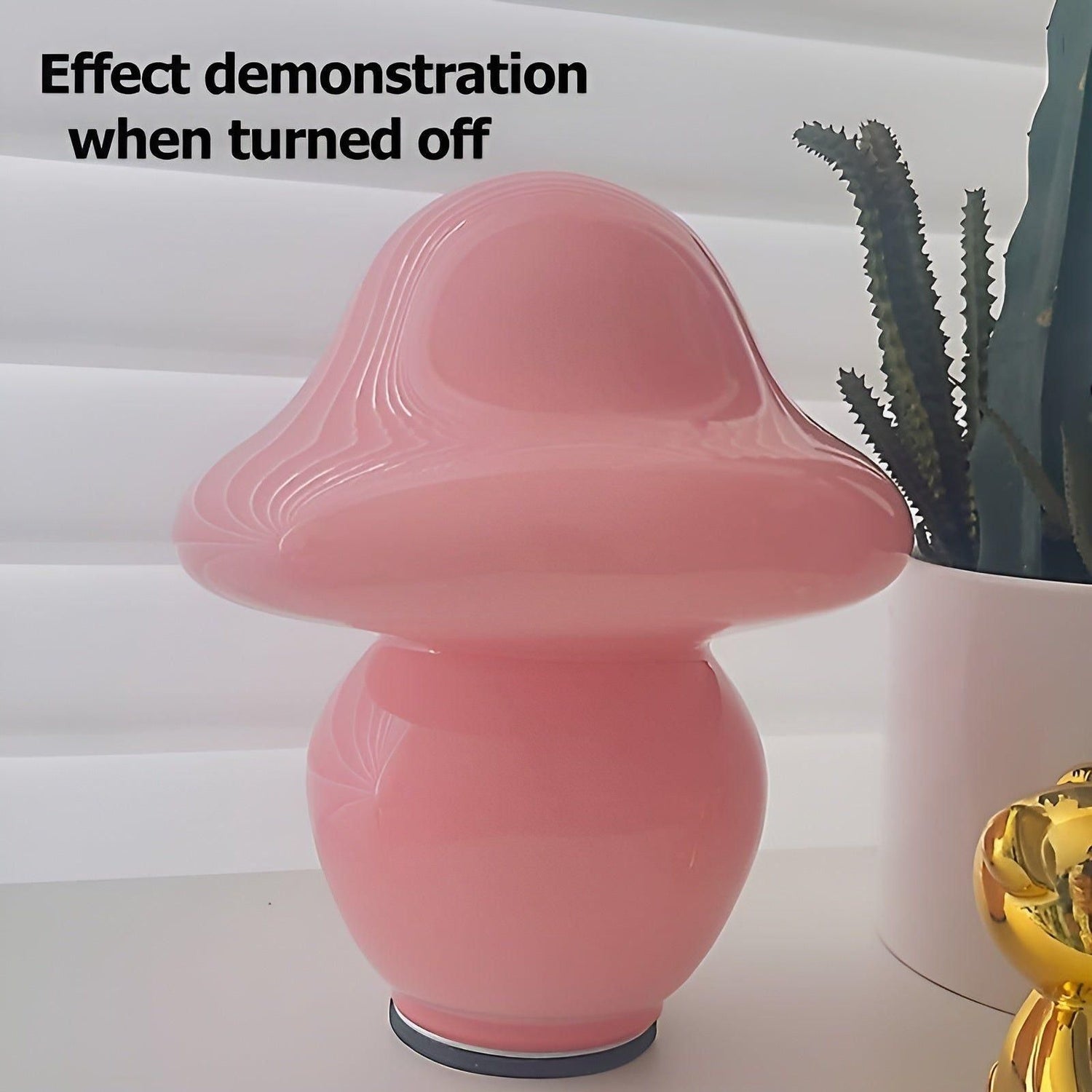 MushroomDream Lamp - Dekorativ Mini-Svamp-Atmosfär-Glaslampe