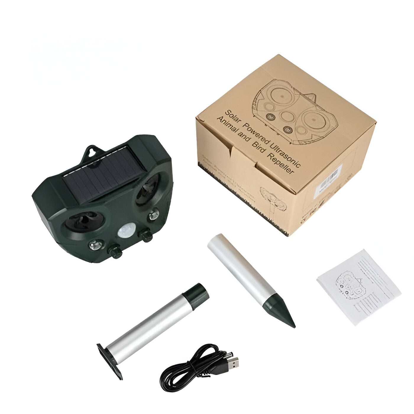 SafeScape Skadedjursbekämpning - Solenergidriven Skadedjursbekämpning med Ultrasonisk