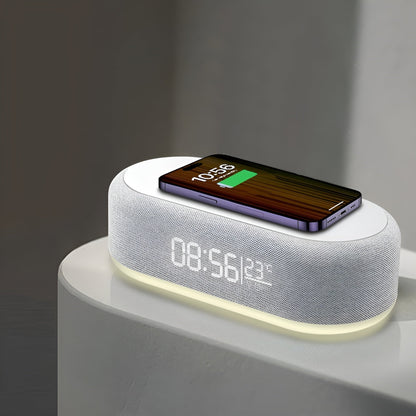 BrightCharge Klocka – Trådlös laddstation och väckarklocka