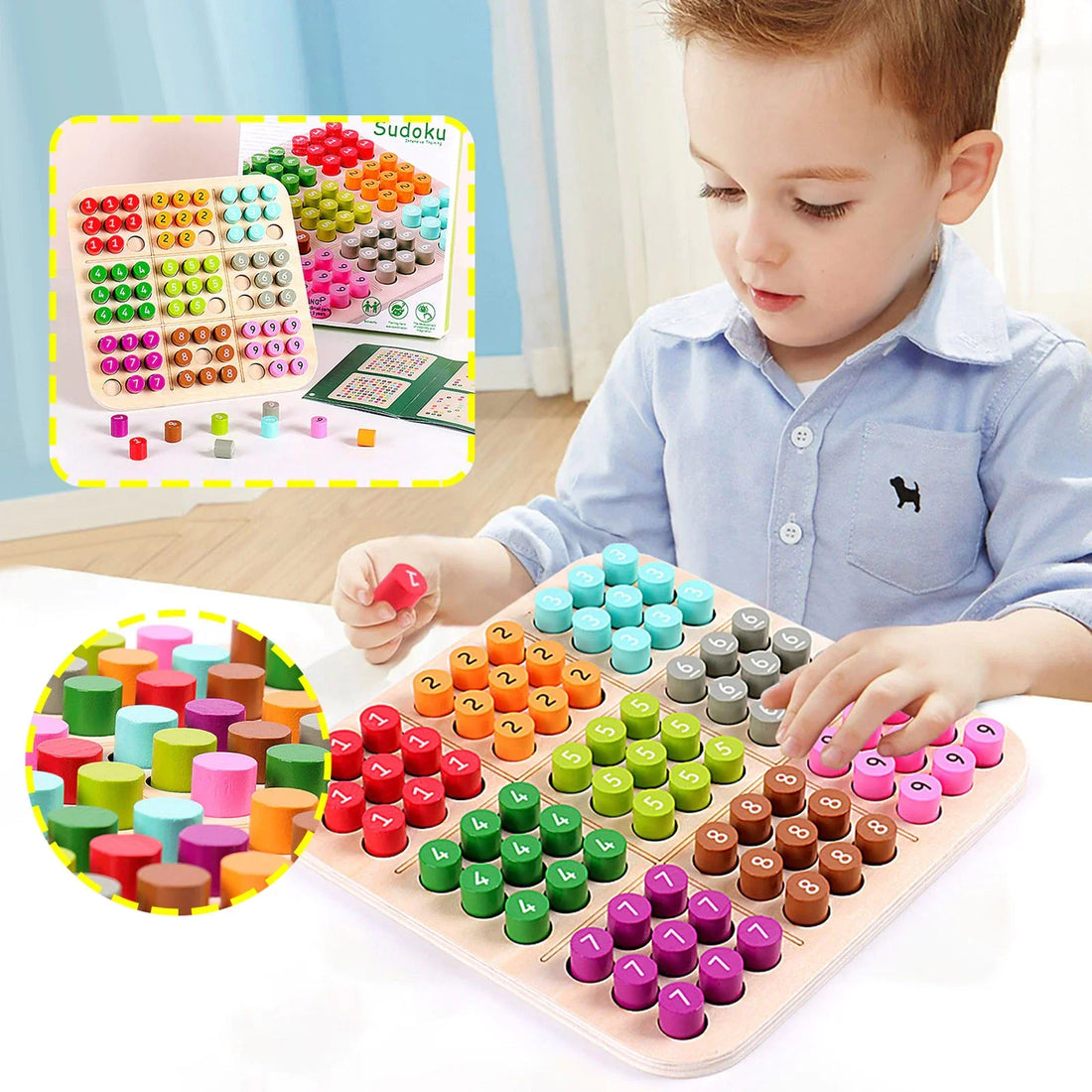 3D trä-sudoku - timmar av roligt och utveckling