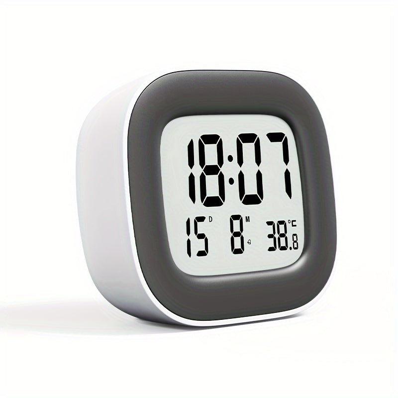 Kompakt Digital Väckarklocka med Temperaturskärm