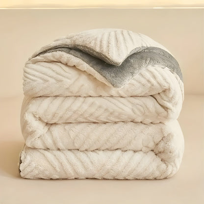 MapleWarm Blanket - Mysig Taft Lönnlöv Vinterfilt