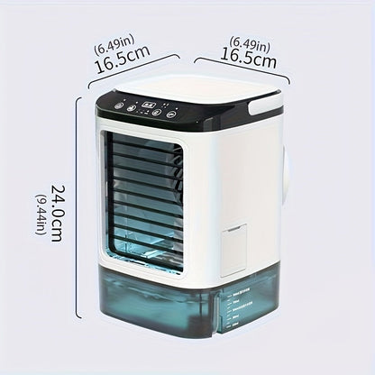 Carvallo Mini-Klimaanläggning Coolivy | USB-driven | Med vattentank &amp; luftfuktighet | Kompakt &amp; Mobil