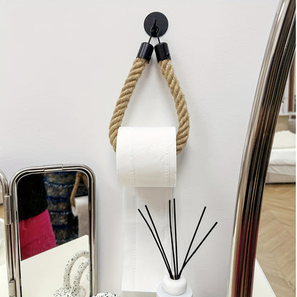 Hamprep toalettpappershållare - För stiliga badrum