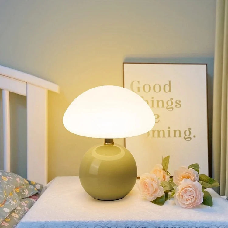 MushroomWhimsy – Fransk Svamp Lampa