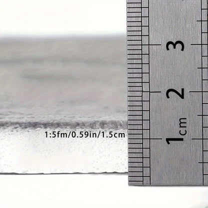 Minnesmuss oval matta – Mjuk, absorberande och snabbtorkande