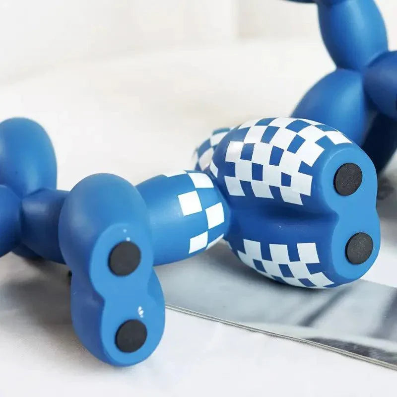 Carvallo Ballonhund Skulptur | Modernt Nordiskt Design | Dekoration av Resin | För Vardagsrum, Kontor & Presentidéer