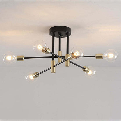 OrbitAura - Elegant taklampa med modern charm och effektfull belysning