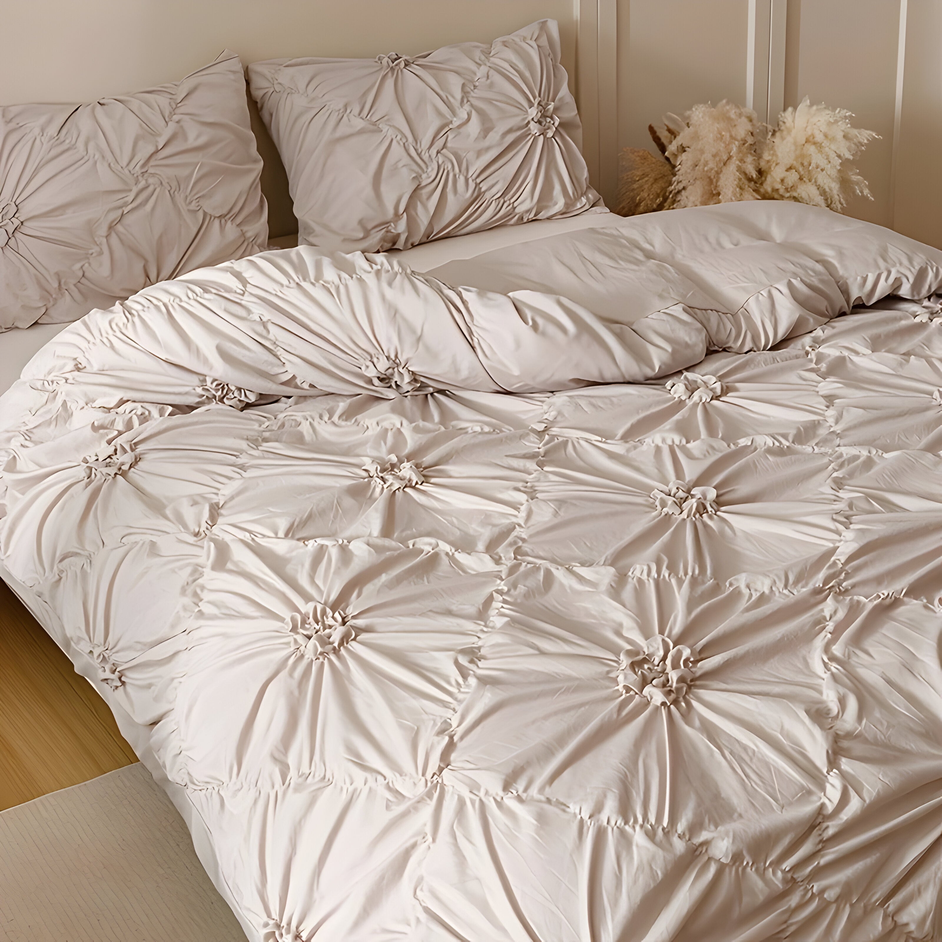 DiamondLuxe Duvet Set - Luksuriöst diamantmönster sängkläder