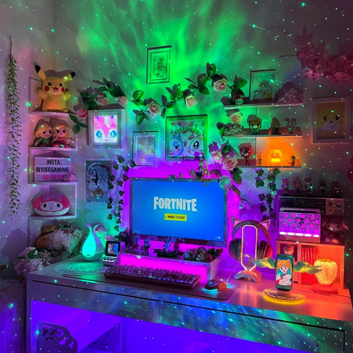 NebulaBeams - Alien Star projektor för förtrollande galaxutsikter