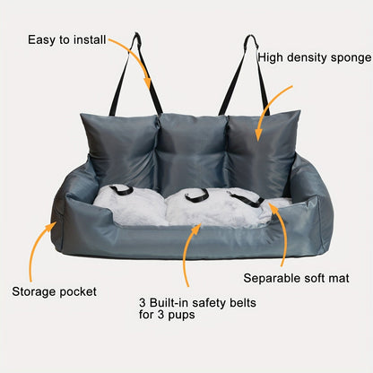 Hundbilsäte - Säker Resesäng