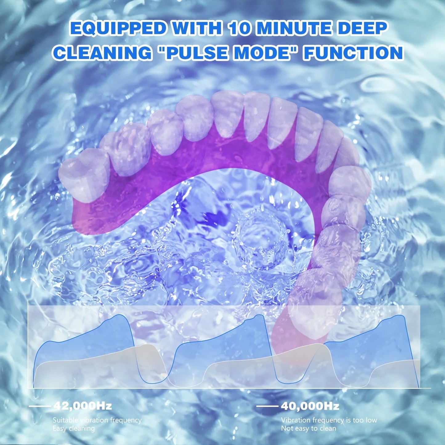 Uppgraderad Ultraljudstandrengörare