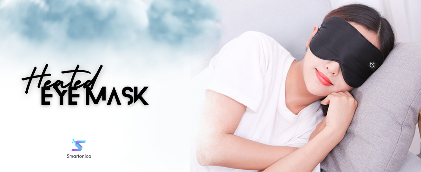 Royaleva Återuppladdningsbar Värmeögonmask för Avkoppling