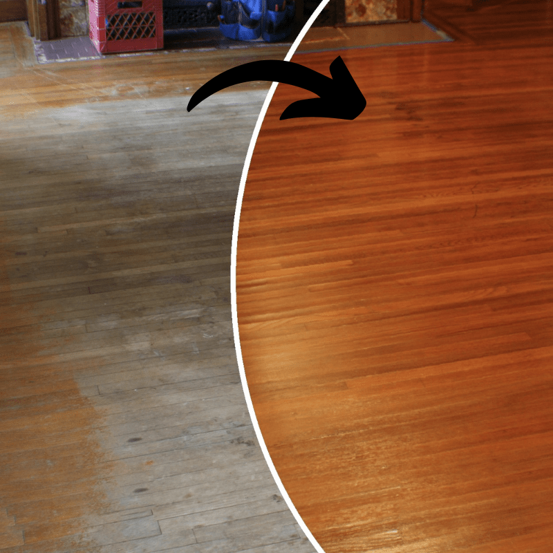 Snabb trärengörare och polermedel – Naturlig bivaxformel för grundlig rengöring och långvarigt träskydd