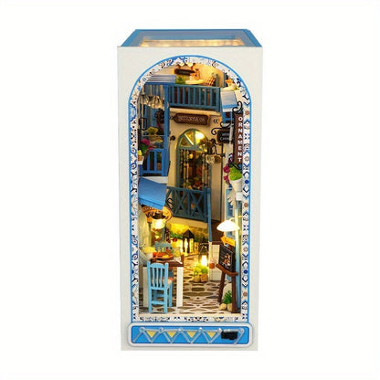 Handgjort 3D Träpussel – Havsinspirerat Miniatyrhus