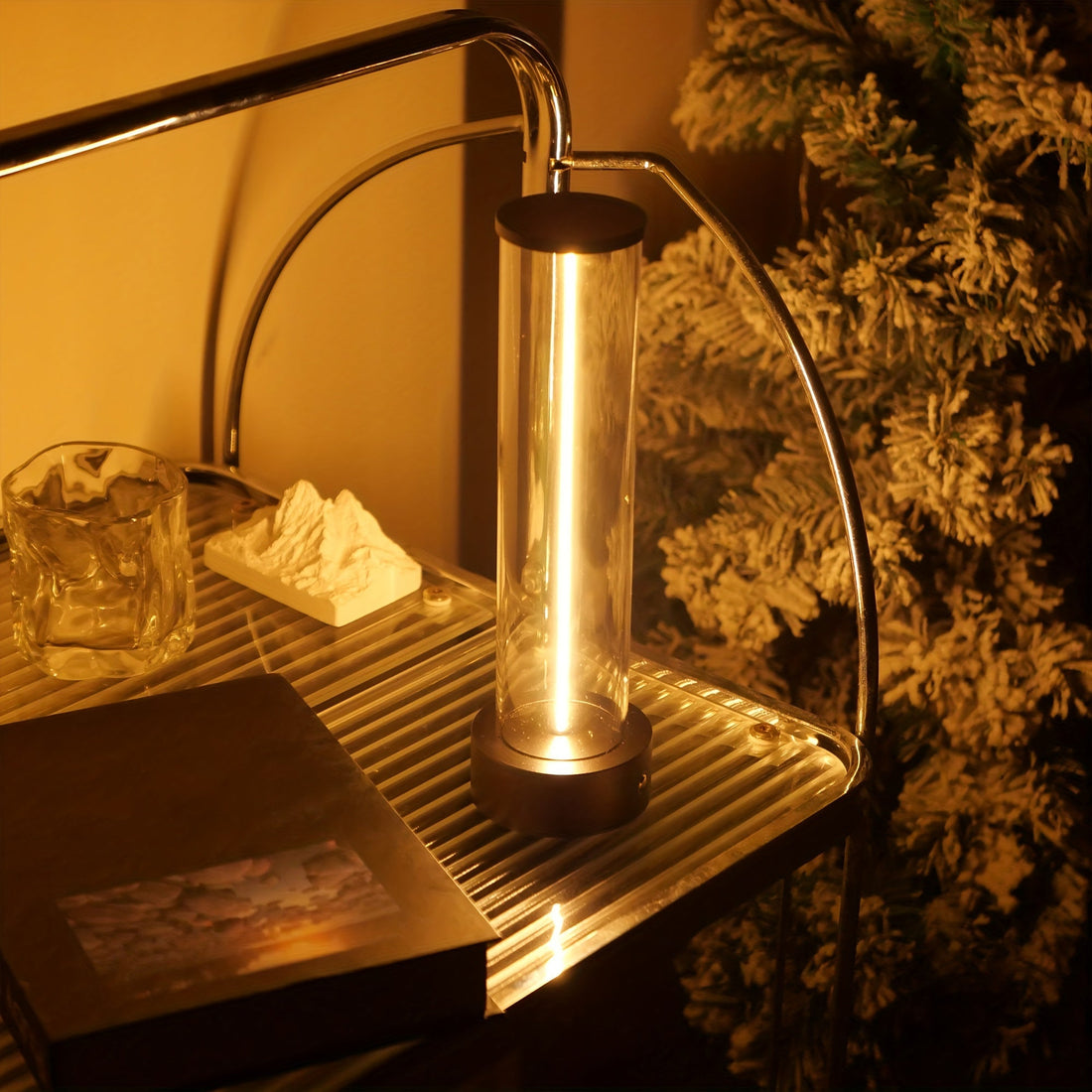 TouchLjus - Trådlös LED Bordslampa med USB Laddport