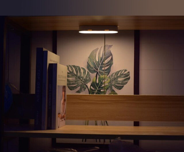 Trådlös LED Vägglampa med USB-laddningsfunktion och Rörelsesensor