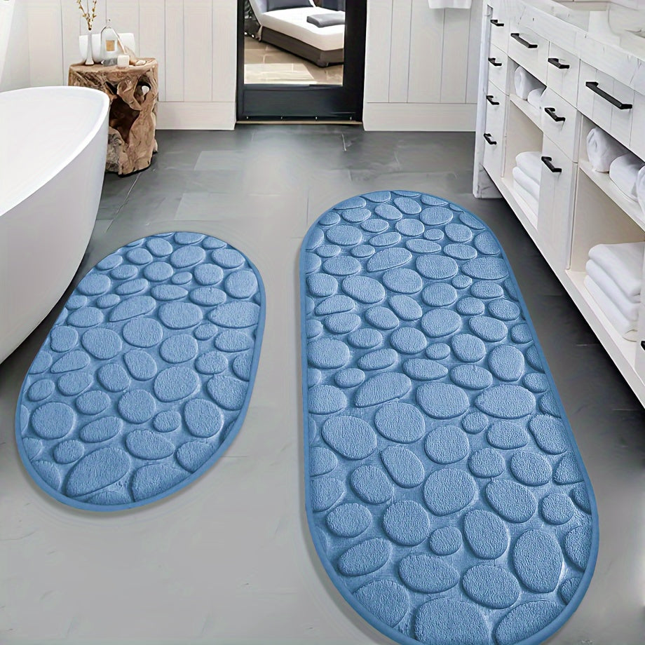 Anti-slip Badmatta Set - För Säkerhet och Komfort
