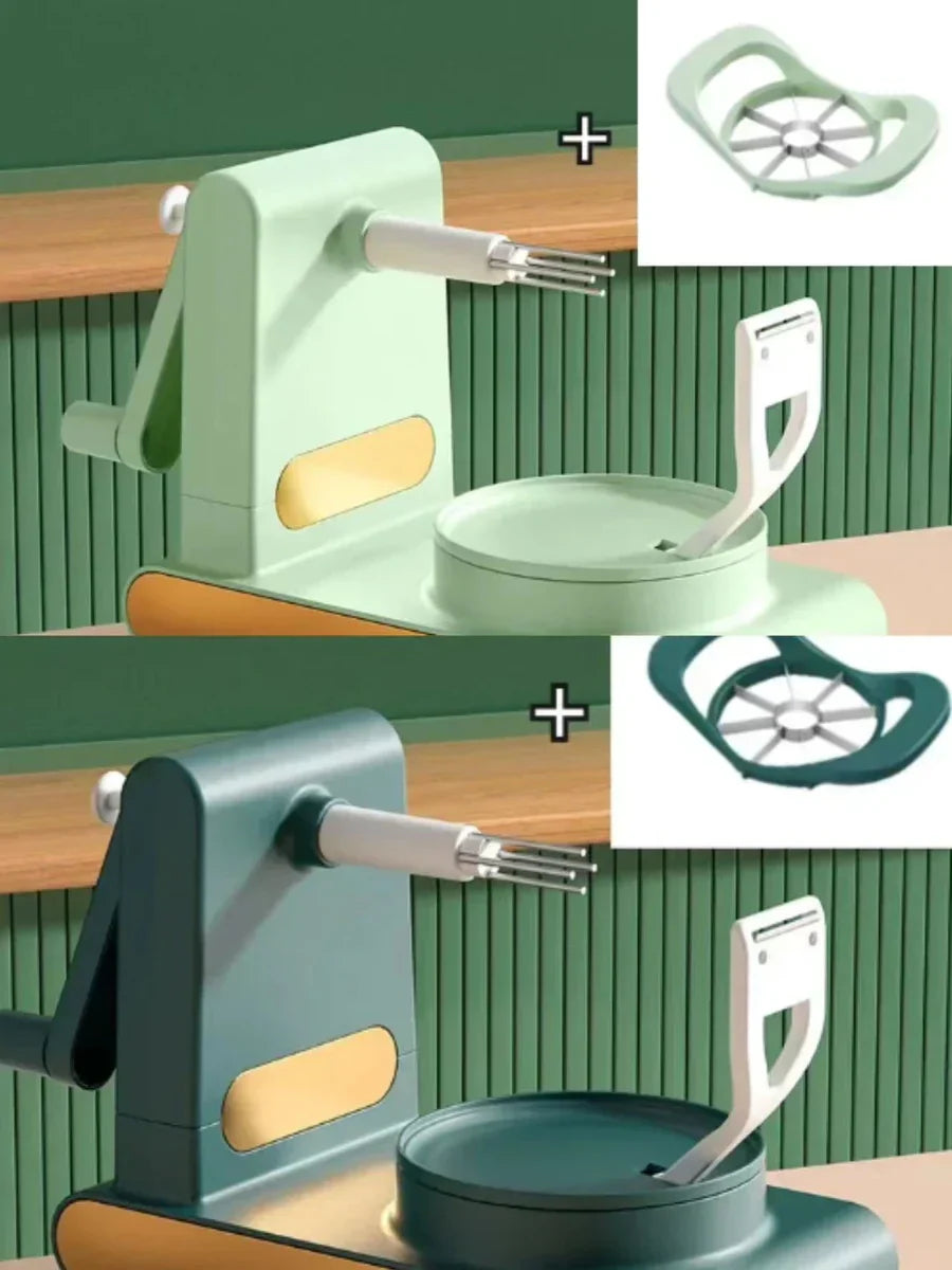 Enkel grönsaks- och fruktskalare med handvev – För mühemlös skalning