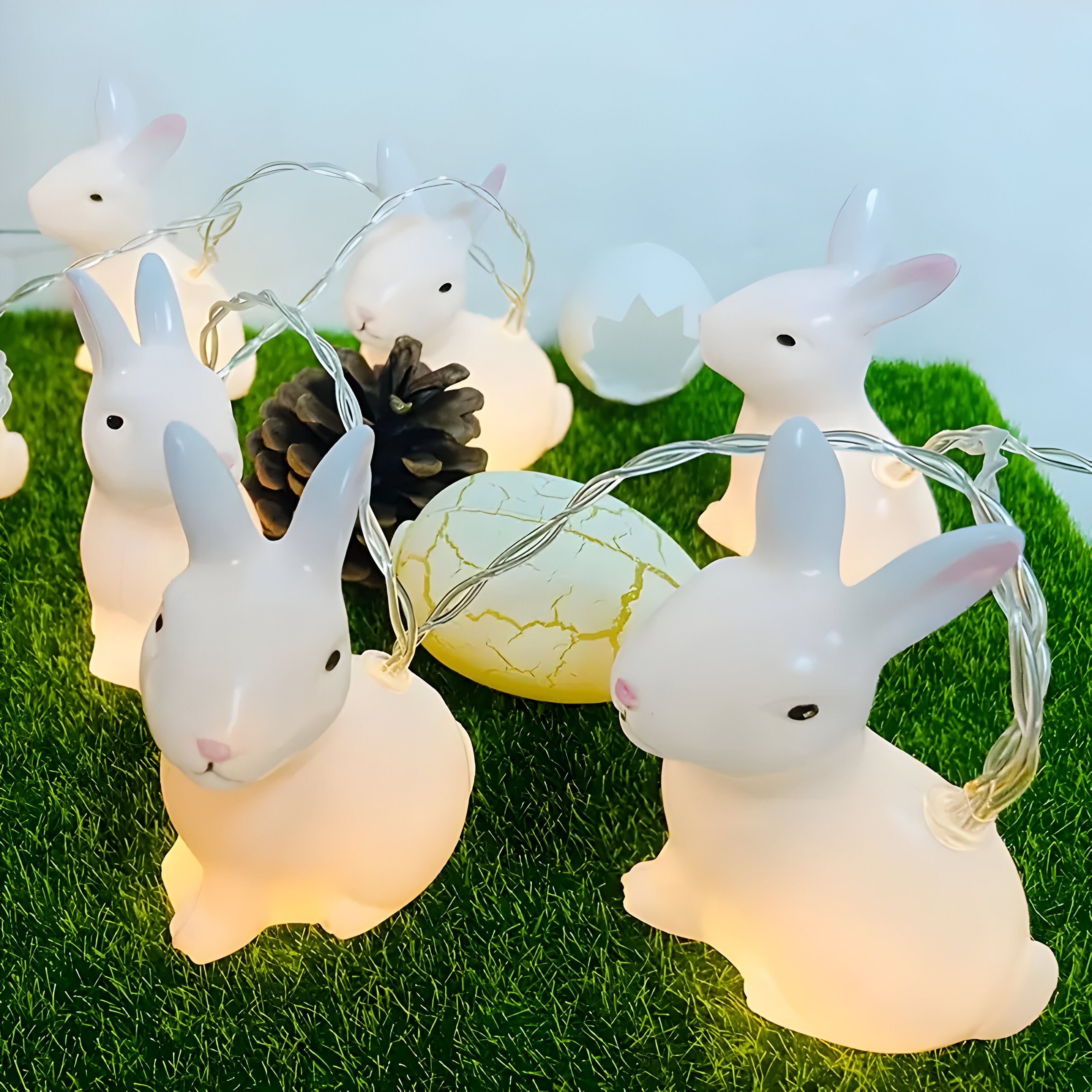 LumiRabbit Light - Vintage-stil LED-kanin kette ljus