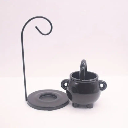 Halloween &amp; Jul Kittel Ölbrenner – Mystisk Keramik Doftbrännare för Oljor &amp; Vaxsmältor