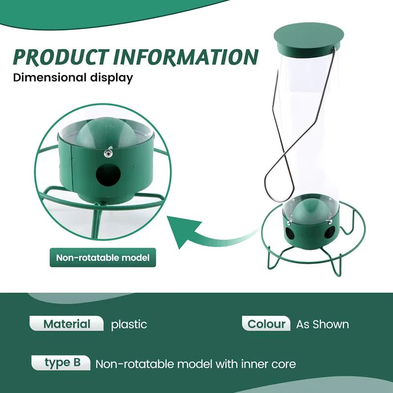 FEEDERGUARD – Ekorre-säker fågelhus för trädgården