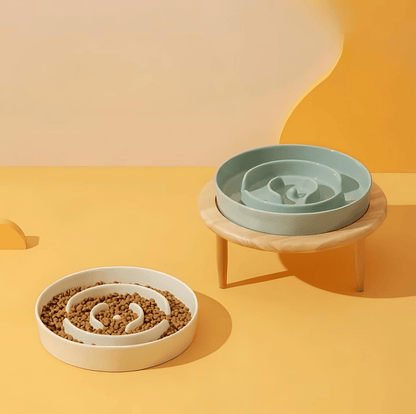 FeedoForma – Premium Keramisk Långsammatningsskål för Hälsosam Matsmältning