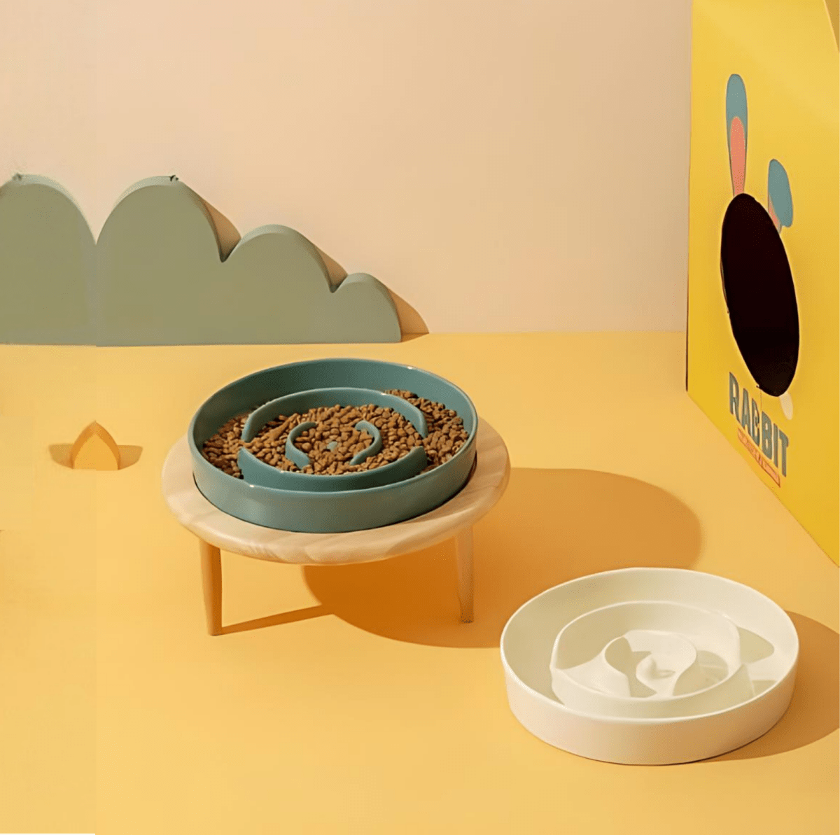 FeedoForma – Premium Keramisk Långsammatningsskål för Hälsosam Matsmältning