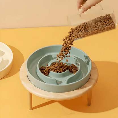 FeedoForma – Premium Keramisk Långsammatningsskål för Hälsosam Matsmältning