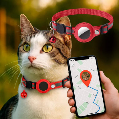 FELITRACK – Katt-GPS-tracker-halsband med reflekterande design
