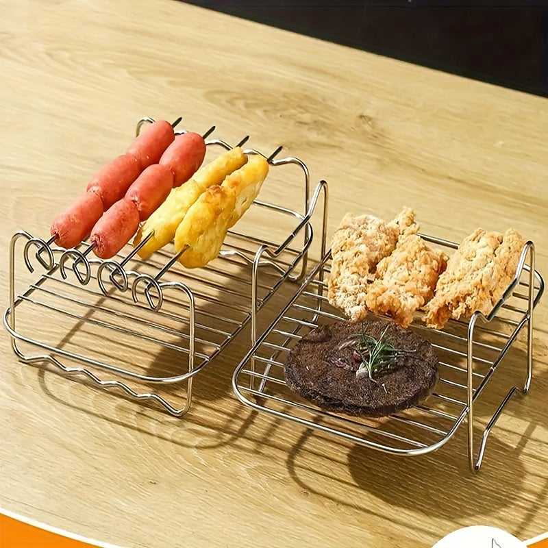 Air Fryer Tillbehörsset med BBQ Spett