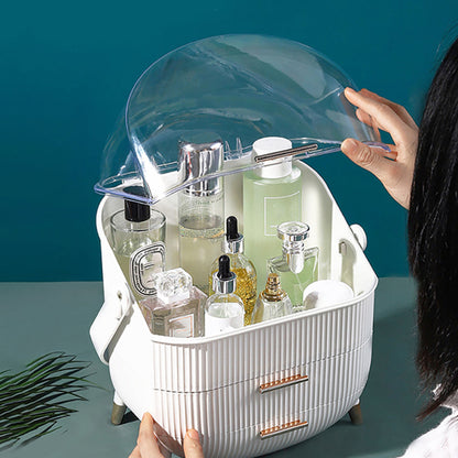 Makeup Storage Organizer med lådor - Kosmetisk bordsskåp