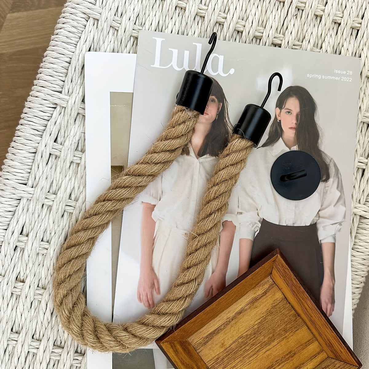 Hamprep toalettpappershållare - För stiliga badrum