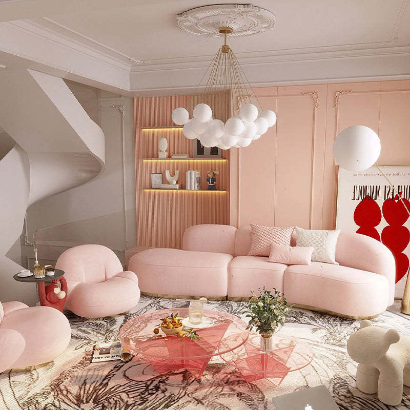 Glamora - Design Hänglampa i Metall och Glas