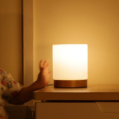 Fiorani Casa | Mini Glasbordslampa med touch-öppningsfunktion för 360° belysning