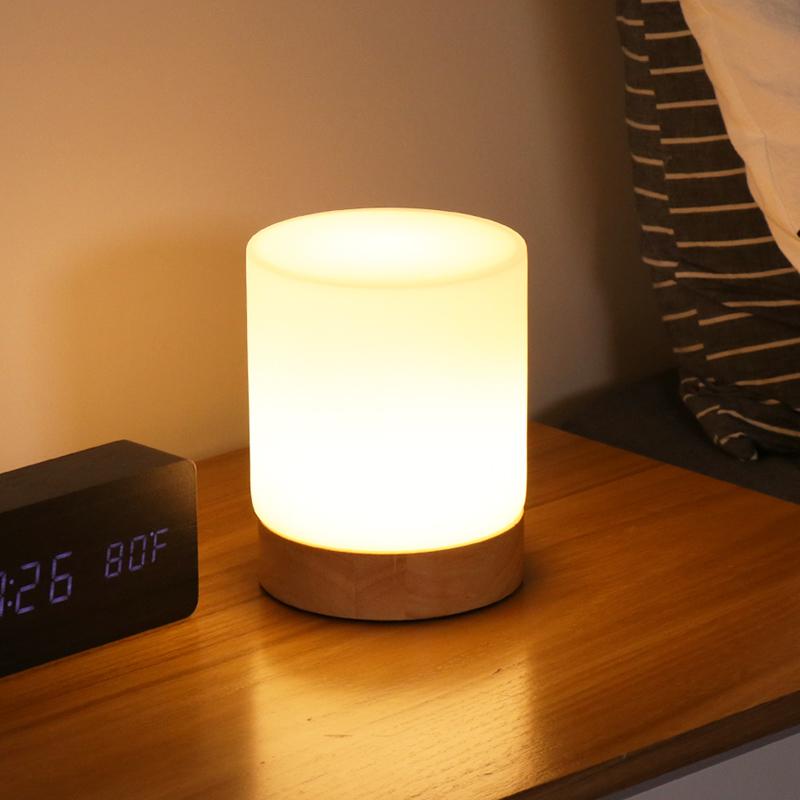 Fiorani Casa | Mini Glasbordslampa med touch-öppningsfunktion för 360° belysning