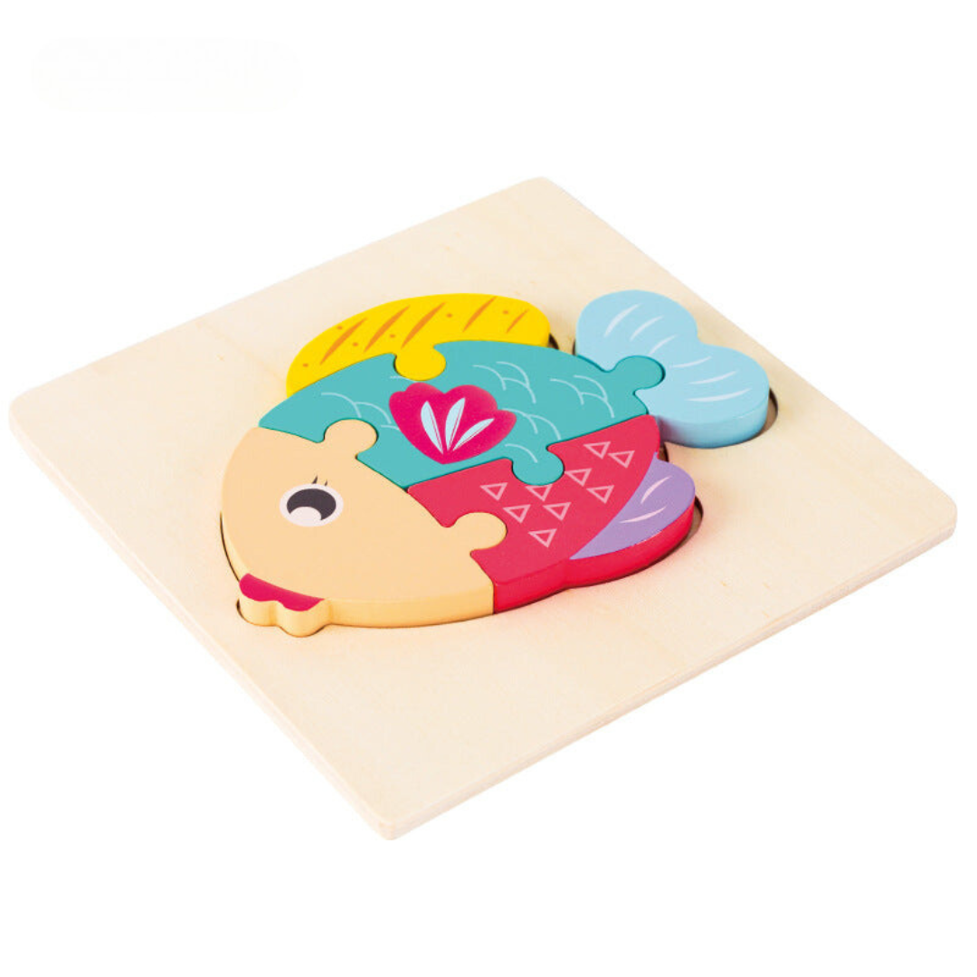 Djur och Fordon Barnpussel