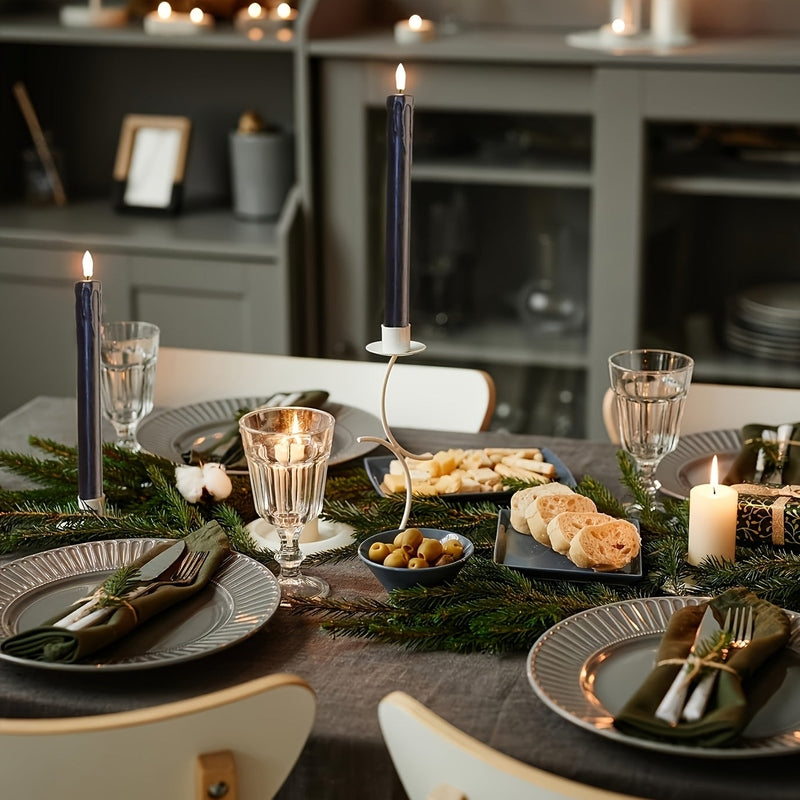 LED-ljus med svart dropp-effekt design