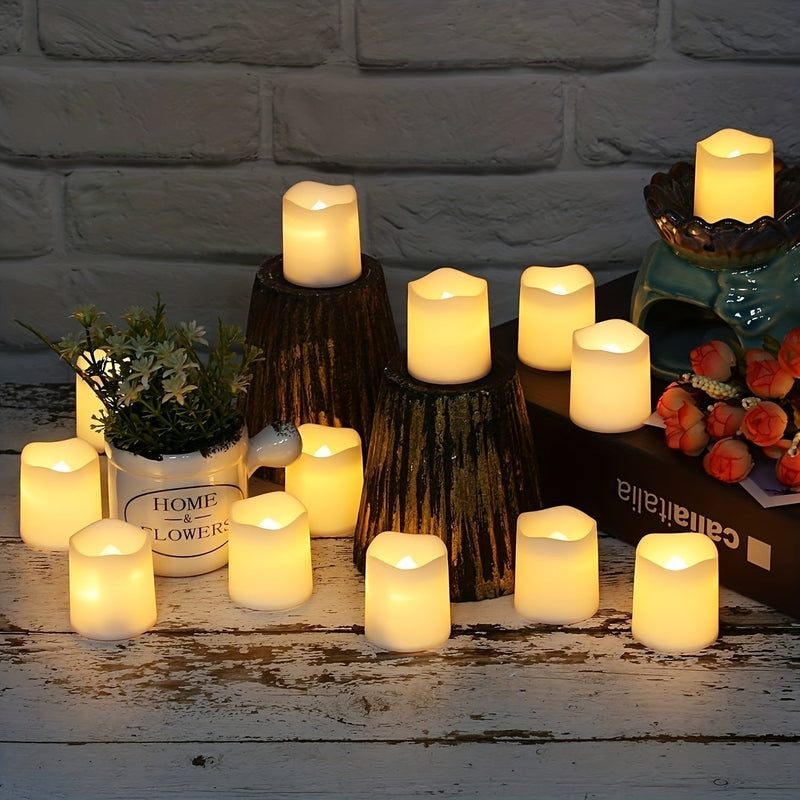 LED-ljus Varm Vit Flamelös Tealights