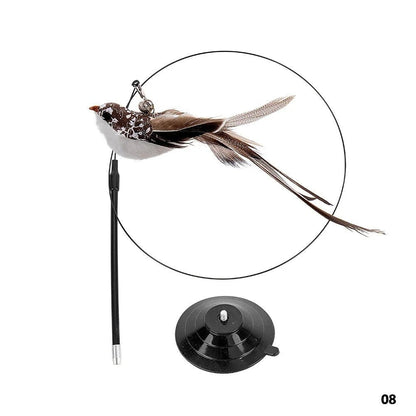 Flatter vän – Interaktiv katt leksak med fladdrande vingrörelser