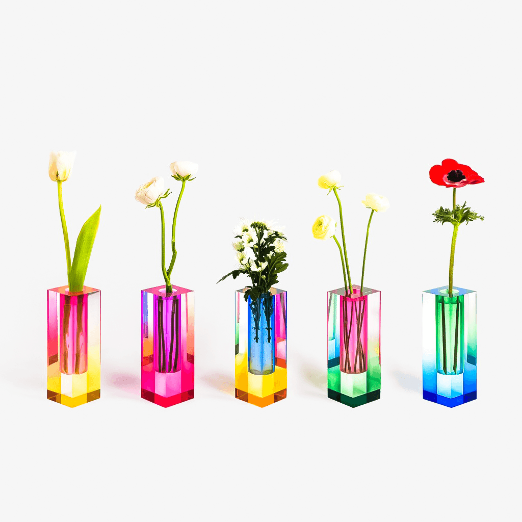 Kaleidoscope Vaser - Färgglada Blomster Vaser för en Fräsch Utseende