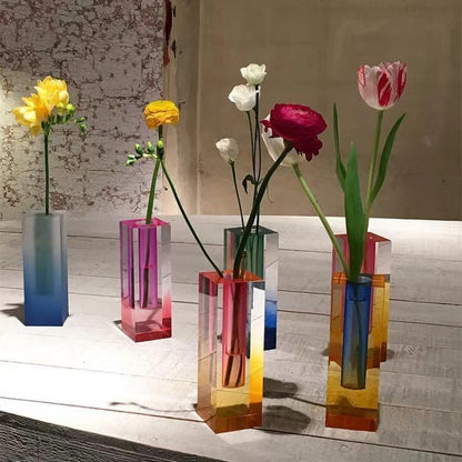 Kaleidoscope Vaser - Färgglada Blomster Vaser för en Fräsch Utseende
