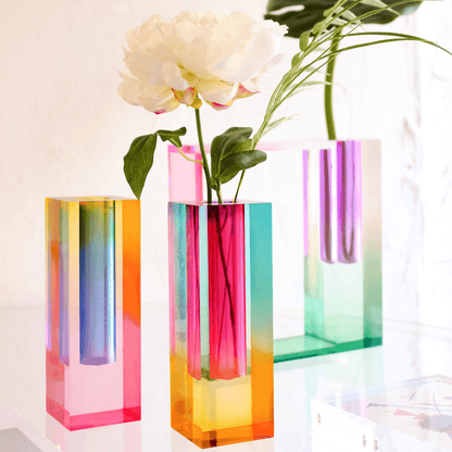 Kaleidoscope Vaser - Färgglada Blomster Vaser för en Fräsch Utseende