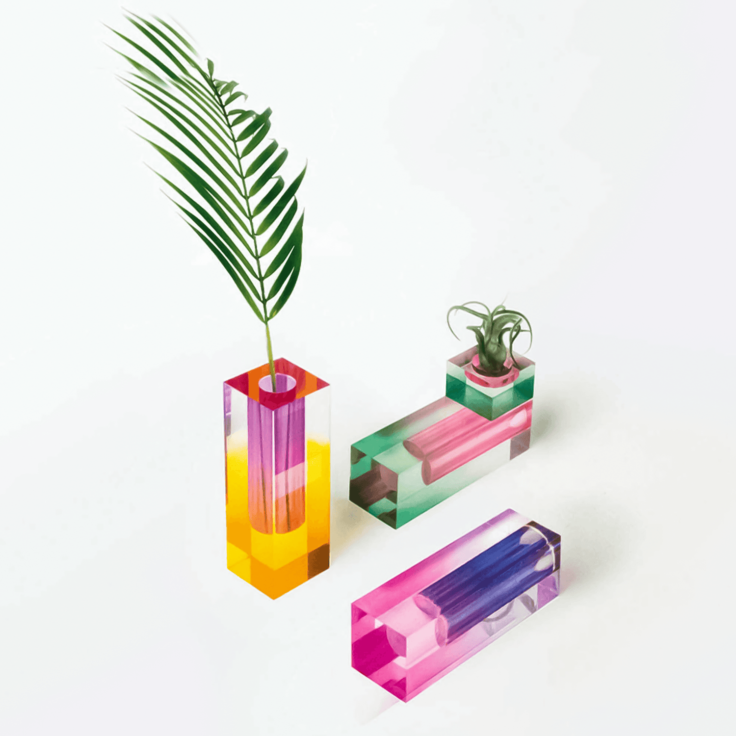Kaleidoscope Vaser - Färgglada Blomster Vaser för en Fräsch Utseende