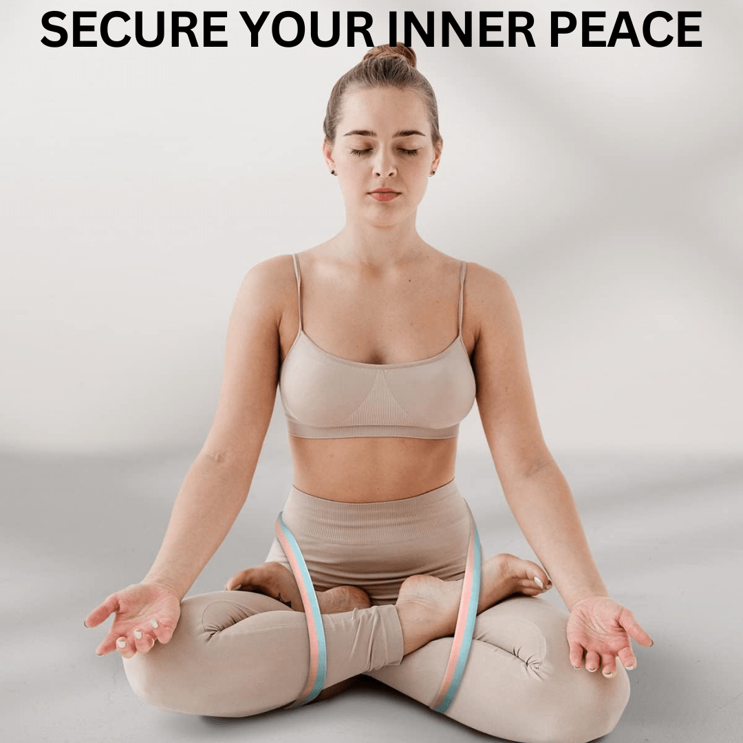 Flexfit Yoga Band - Justerbart stretchband för flexibilitet och komfort