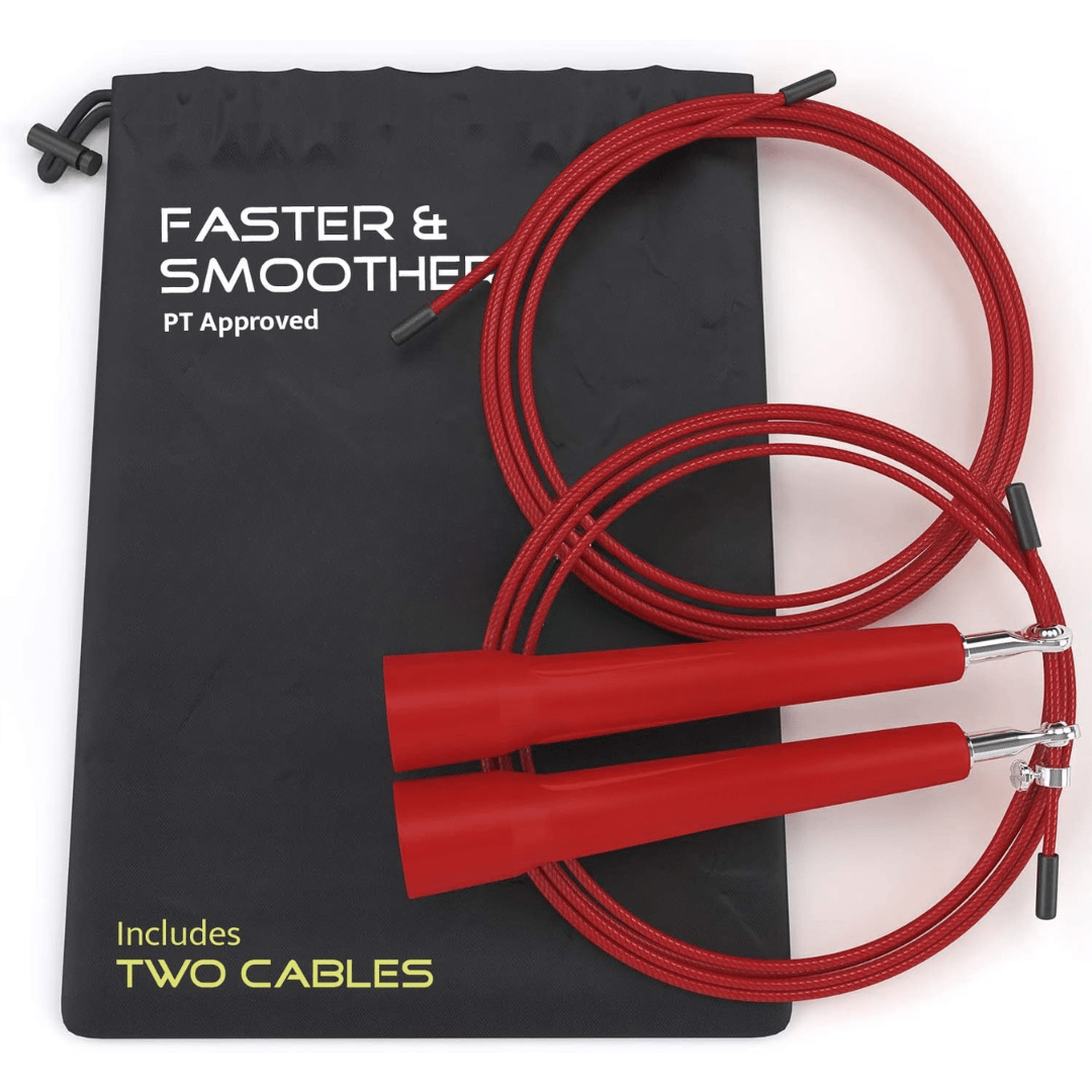 FlexiJump Gummisegel - justerbar längd - lätt och hållbar för fitness, cardio och snabbhetsträning