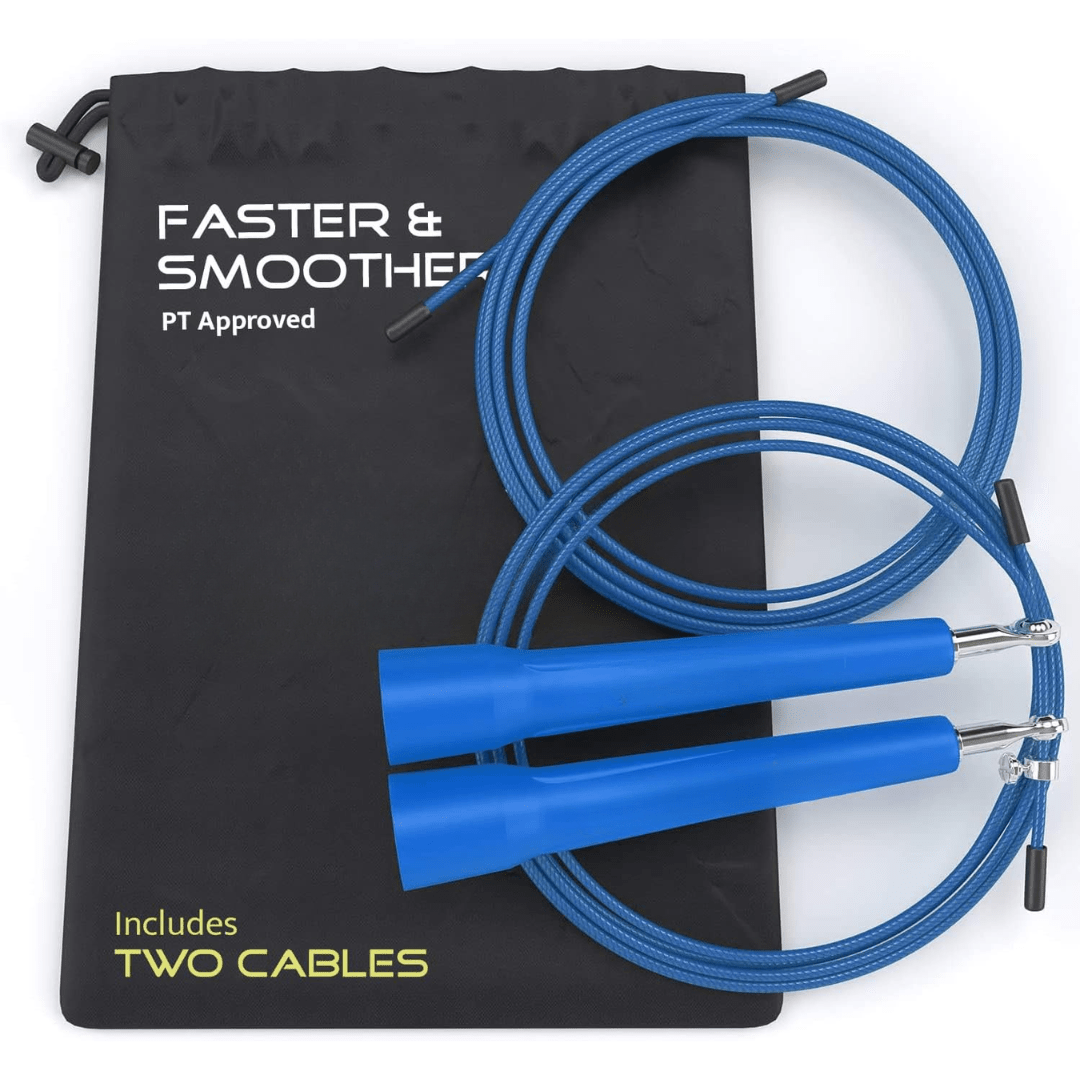 FlexiJump Gummisegel - justerbar längd - lätt och hållbar för fitness, cardio och snabbhetsträning